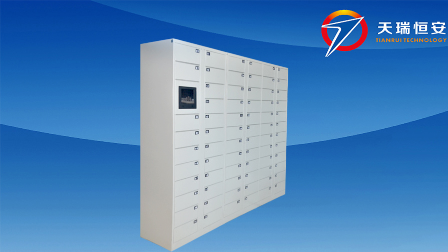 8寸觸控型智能手機(jī)存放柜